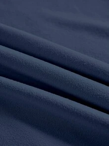 Noixe Áo thun cổ tròn họa tiết chữ cái phong cách Y2K retro, thoải mái, nhiều màu sắc, thích hợp cho nữ, phong cách đường phố thường ngày. - Màu xanh hải quân - Xem 3