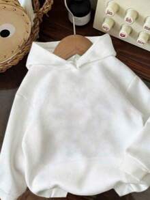 Sudadera con estampado de LOVE YOU Y CEREZA - Blanco - Ver 3
