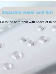 30/50/100/200片装一次性旅行必备大号透明加厚厕垫，便携式商务旅行厕垫，防水便携式厕纸，塑料防水防污，便携式旅行，酒店一次性厕垫，公共场所，旅行 - 彩色 - 查看 6