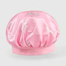 ROMWE Kawaii 1 包女士蝴蝶结睡帽宽边弹力樱桃印花发帽 - 彩色 - 查看 7