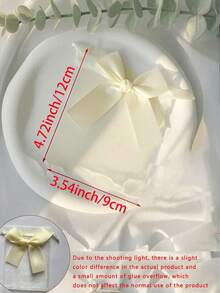 20pcs/10pcs/1pc Organza Bags With Bow, Transparent Organza Bags, Organza Bags With Bow, Transparent Organza Bags, 3.9x4.7 Inch Jewelry Pouches, Rose Drawstring Bags, Wedding Favor Bags, Party Favor Bags, Green Party Bags, Bachelorette Party Decor, Bachelorette Party Favors, Bachelorette Party, Bridal Shower Favors, Wedding Guest Favors= - Multicolor - View 6