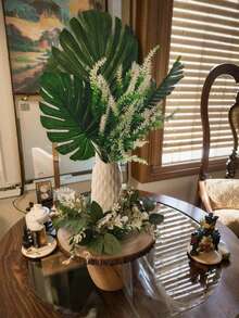 1pc Large Wood Chip, Natural Wood Chip, Unprocessed Wooden Dining Table Ornament. Wood Chips Can Be Used For Display, Crafts, Painting, Table Decoration, Wood Carving, Diy Projects, Wood Chips, Craft Supplies, Timber, Raw Wood Chips, Wood, Weddings, Christmas, Christmas Crafts, Adult Crafts, Arts And Crafts, Diy, Coasters, Wooden Toys, Wooden Decorations, Wooden Toys, Diy Crafts. - Multicolor - View 4