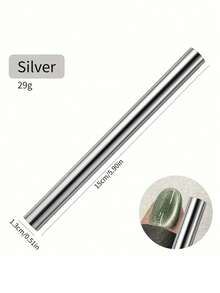 1PC Cat Eye Nail Magnetic Stick Cylindrical Magnet For Cat Eye UV Gel Polish Snowlight Glitter Effect Tools Manicure Design Tool,Nail Supplies,Nail Tools,Nail Art Tools,Back To School,Nails,Nail Tools For Press On Nails - Multicolor - View 4