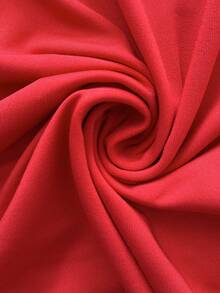 Easowa Red Sleeveless Draped Neck Women's Red Jumpsuit, Suitable For Valentine's Day Outfits And Wedding Guest Attire, Spring/Summer Summer Holiday Outfits Spring Break Outfits  Valentines Day Outfit Elegant Party Wedding Guest  Vacation Outfits Women - Red - View 6