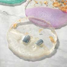 1pc Jewelry Display Tray With Metal Trim, ABS Jewelry Showcase Tray For Necklaces, Bracelets, Rings, Earrings Back To School - Multicolor - View 5