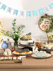 1pc Large Wood Chip, Natural Wood Chip, Unprocessed Wooden Dining Table Ornament. Wood Chips Can Be Used For Display, Crafts, Painting, Table Decoration, Wood Carving, Diy Projects, Wood Chips, Craft Supplies, Timber, Raw Wood Chips, Wood, Weddings, Christmas, Christmas Crafts, Adult Crafts, Arts And Crafts, Diy, Coasters, Wooden Toys, Wooden Decorations, Wooden Toys, Diy Crafts. - Multicolor - View 8