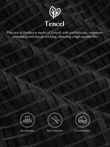 Ontre 2026 Spring/Summer New Women's Long Dress, Spring/Summer Clothing, Back To School, Women's Apparel, Christmas Outfit, Women's Teacher Uniform, Night Out Outfit, Business Casual, Women's Black Textured Long Sleeve Long Shirt Dress, Black Dress, Fashionable Versatile Bestselling Women's Long Dress - Black - View 9