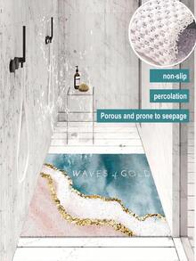 Square Non-Slip Shower Mat, 24x 24 Inches, PVC Loofah Bath Mat, Suitable For Wet Areas, Quick Drying - Multicolor - View 12