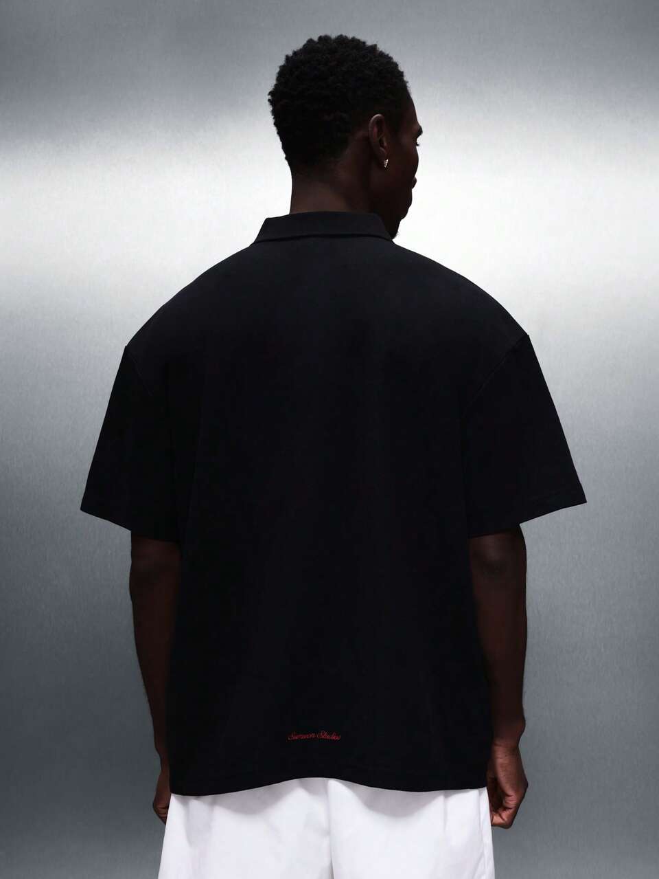 Collared Polo With Button Placket For Valentine's Day