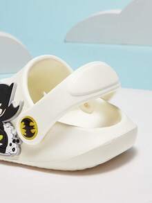 BATMAN X Cozy Pixies 1 Pair Cute Animal Pattern Breathable Non-Slip Outdoor Infant Sandals, Slip-On Baby Casual Shoes - Beige - View 8