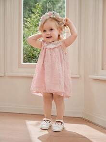 Cozy Pixies Zapatos versátiles y lindos para niñas pequeñas con correa de gancho y bucle, convenientes para uso en interiores y exteriores, diseño de conejo - Blanco - Ver 3