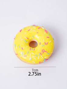 1Pc Creative 3d Simulation Cake Refrigerator Magnet Pu Spring-Rebound Bread Food Magnetic Sticker Decorative Ornament - Multicolor - View 17