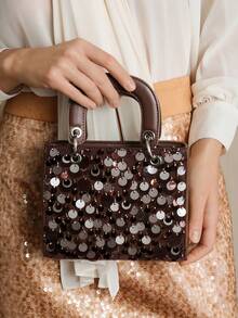 SHECARRY Luxury, Glamorous,Elegant, Flower,Women Top Handle Bag, Women Evening Bag,For Girls, Ladies, Women,College Students,For Brides,Bridesmaid, Wedding Guests, Honeymoon,For Party, Prom, Wedding,Club, Date, Evening,Date Night Valentines, Exquisite Floral Bag For Women