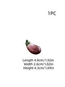 1 cái giá đỡ hương bằng gốm hình rau củ, đế hương, lư hương nhỏ, giá đựng hương, ghế đặt hương, giá đỡ bằng gốm trong nhà. - Nhiều màu - Xem 11