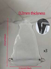 Premium Iron Protector Cover - Easy-Install Steam Iron Guard For All Fabric Types, Bag, Organizer, Storage(0.2mm Thickness)