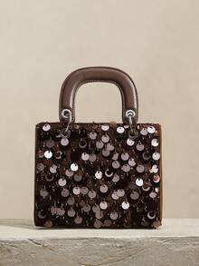 SHECARRY Luxury, Glamorous,Elegant, Flower,Women Top Handle Bag, Women Evening Bag,For Girls, Ladies, Women,College Students,For Brides,Bridesmaid, Wedding Guests, Honeymoon,For Party, Prom, Wedding,Club, Date, Evening,Date Night Valentines, Exquisite Floral Bag For Women