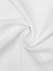 Franclia Quần nữ xếp ly màu trơn có cúc cài, kiểu dáng thường ngày. - trắng - Xem 3