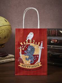 HARRY POTTER X SHEIN 3pcs Gryffindor - Cute Cartoon Badge Gift Bags - Multicolor - View 1
