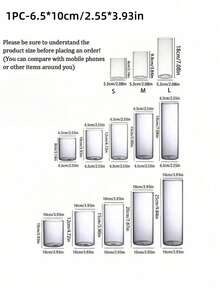 1个透明玻璃烛台，圆柱形玻璃花瓶，适用于餐桌装饰、艺术插花、婚礼派对中心装饰品、室内装饰、浪漫烛光晚餐、婚礼配件（不含蜡烛）、情人节礼物 | 圣诞节礼物。 - 彩色 - 查看 11