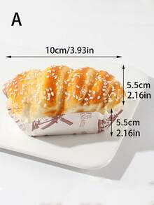 1Pc Creative 3d Simulation Cake Refrigerator Magnet Pu Spring-Rebound Bread Food Magnetic Sticker Decorative Ornament - Multicolor - View 3