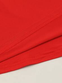 EMERY ROSE 大码女式复古图案休闲长袖T恤 女式长袖上衣 乡村风上衣 女式西部图案T恤 女式牛仔竞技上衣 女式卫衣 女式运动衫 - 紅色 - 查看 3