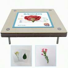 1 件套木制压花工具套装，用于制作木制花卉标本，压花工具，成人 DIY 压花保存套装，手工工具。挂钩，铅笔。水瓶，客厅装饰，笔筒，淋浴置物架，相框。玩偶。收纳盒。 - 彩色 - 查看 2