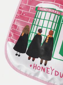 HARRY POTTER X SHEIN 女士手提包 - 粉白色 - 查看 5