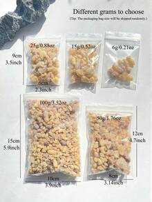 6克/15克/25克/50克，乳香，天然野生，无化学添加剂，高品质，天然油树脂，木质香调，可与香薰炉一起使用，净化空气，去除异味，舒缓神经，助眠，抚慰情绪。 - 乳香 - 查看 7