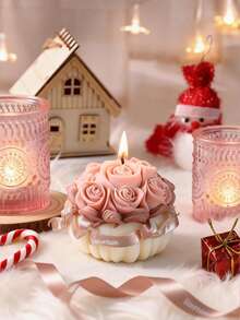 1 Khuôn silicon hình giỏ hoa hồng bằng polymer thanh lịch - Được làm từ silicon bền và dễ lấy khuôn, với thiết kế hoa hồng polymer độc đáo, phù hợp cho những người yêu thích thủ công mỹ nghệ, làm quà tặng ngày lễ và tạo không khí lãng mạn. - trắng - Xem 3