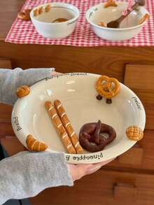 Muroi Mono 1 Buah Mangkuk Keramik Minimalis, Cocok untuk Pesta dan Dekorasi | Set Peralatan Makan - MultiWarna - View 3