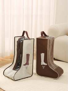 1pc Horse Boot Special Bag Equestrian Supplies Special Boot Bag Equestrian Bag Equestrian Boot Storage Bag - Black - View 8