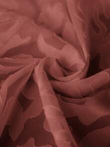 Revavyn 无需内衣的透明纽扣衬衫，优雅商务休闲女式衬衫 - 淺粉色 - 查看 6