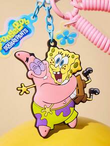 SpongeBob SquarePants | SHEIN 卡通包包创意挂件、钥匙扣、礼物、礼品创意 - 彩色 - 查看 5