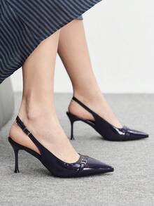 CUCCOO BIZCHIC 女士高跟鞋 - 深藍色 - 查看 3