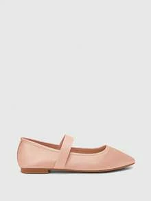 CUCCOO BIZCHIC Women's Casual Versatile Commute Simple Flats Valentine's Day - Baby Pink - View 8