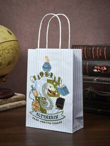 HARRY POTTER X SHEIN 3pcs - Cute Cartoon Badge Gift Bags - Multicolor - View 2