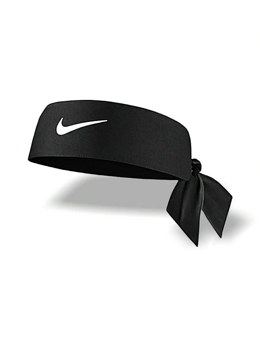 NIKE W TENNIS PREMIER HEAD TIE Athletic Hairband - Black - View 1