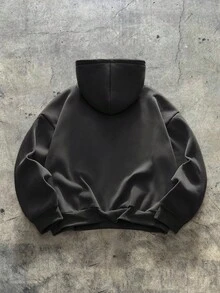 AXEPEAK 休闲连体衣，采用解构式弧形拼接设计 - 深灰色 - 查看 2