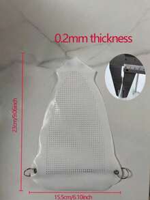 Premium Iron Protector Cover - Easy-Install Steam Iron Guard For All Fabric Types, Bag, Organizer, Storage(0.2mm Thickness)