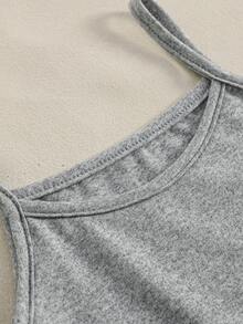 Sparklyn Bộ 5 áo lót hai dây đơn giản, màu trơn, mềm mại và thoải mái dành cho bé gái. - Nhiều màu - Xem 5