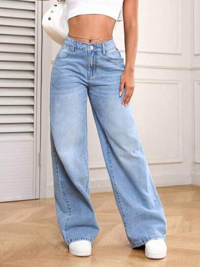 Brillos mezclilla Jeans wide leg mujer Pantalones de mujer pantalones vaqueros pantalones anchos ropa vaquera mujer pantalones de mezclilla mujer pantalones baggy para mujer baggy jeans mujer