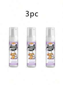 1pc/2pcs/3pcs Pet Waterless Cleaning Mousse, Deodorizing Foam, Perfect For Cats And Dogs' Bodies And Fur. Easy-To-Use, No-Rinse Beauty Foam For Softer, Smoother Fur. - Multicolor - View 15