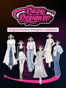 Dazy Designer 女士夏季纯色V领休闲短袖T恤、短款上衣 - 黑色 - 查看 4