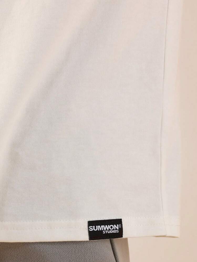 Double Pocket Crew Neck Tee