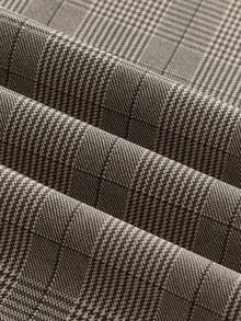 HIMLAND 男士休闲格子印花口袋裤 - 彩色 - 查看 5