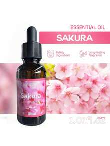 1瓶/30毫升樱花精油拥有持久芬芳的花香。它可以添加到水晶中，也适用于加湿器和香薰机，适合所有人使用。 - 櫻花 - 查看 3