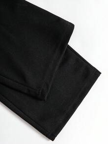 Eleganter ärmellose Jumpsuit mit Perlenbesatz für Tween Mädchen, Sommer - Schwarz - Übersicht 5