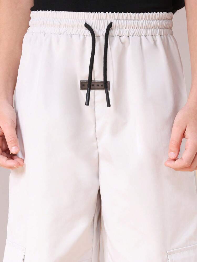 Wide Leg Cargo Pants With Utility Pockets