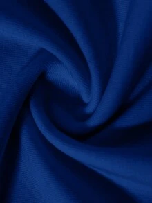 BATMAN X SHEIN Young Boy Cartoon Pattern Loose Fit Crew Neck Long Sleeve T-Shirt - Navy Blue - View 8