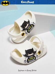 BATMAN X Cozy Pixies 1 Pair Cute Animal Pattern Breathable Non-Slip Outdoor Infant Sandals, Slip-On Baby Casual Shoes - Beige - View 2